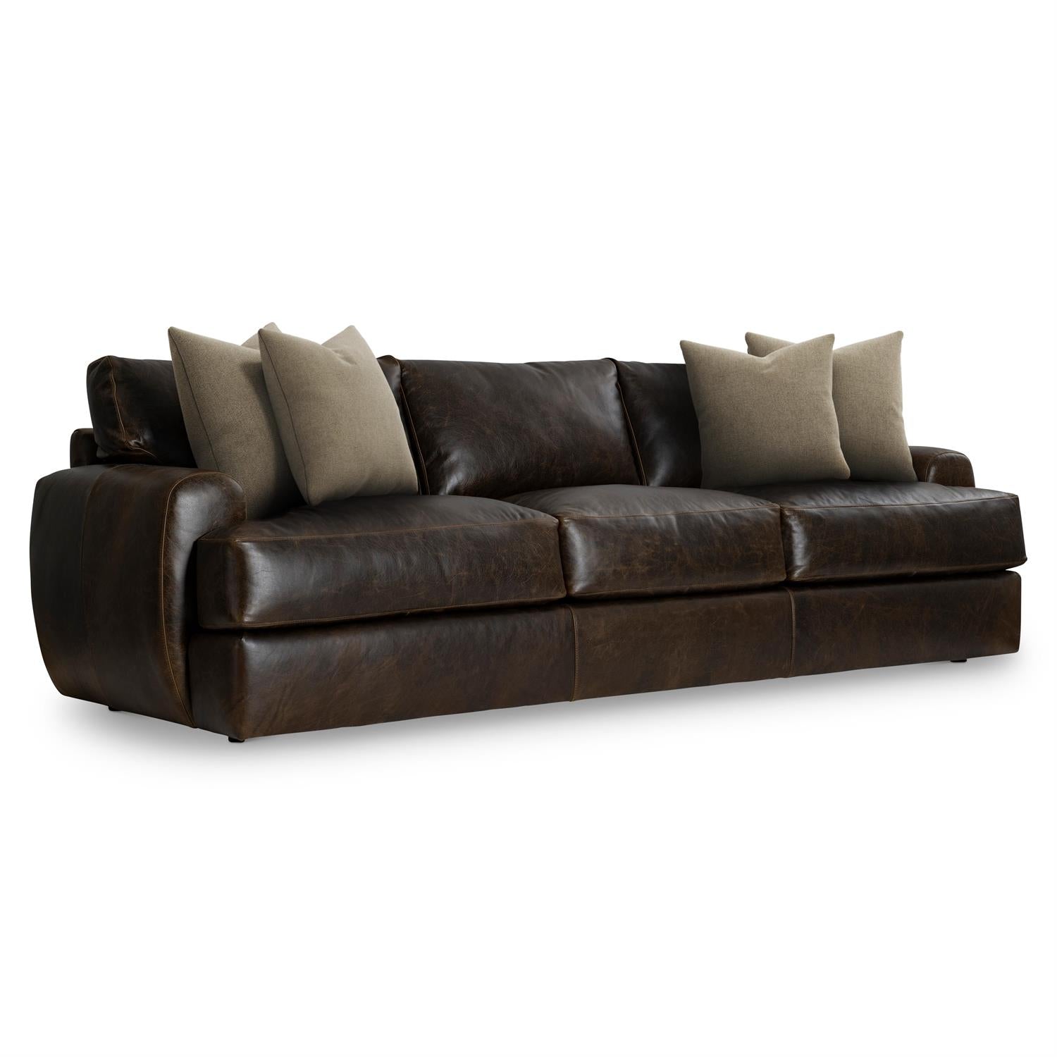 Bernhardt Cameron Leather Sofa — 1907LO