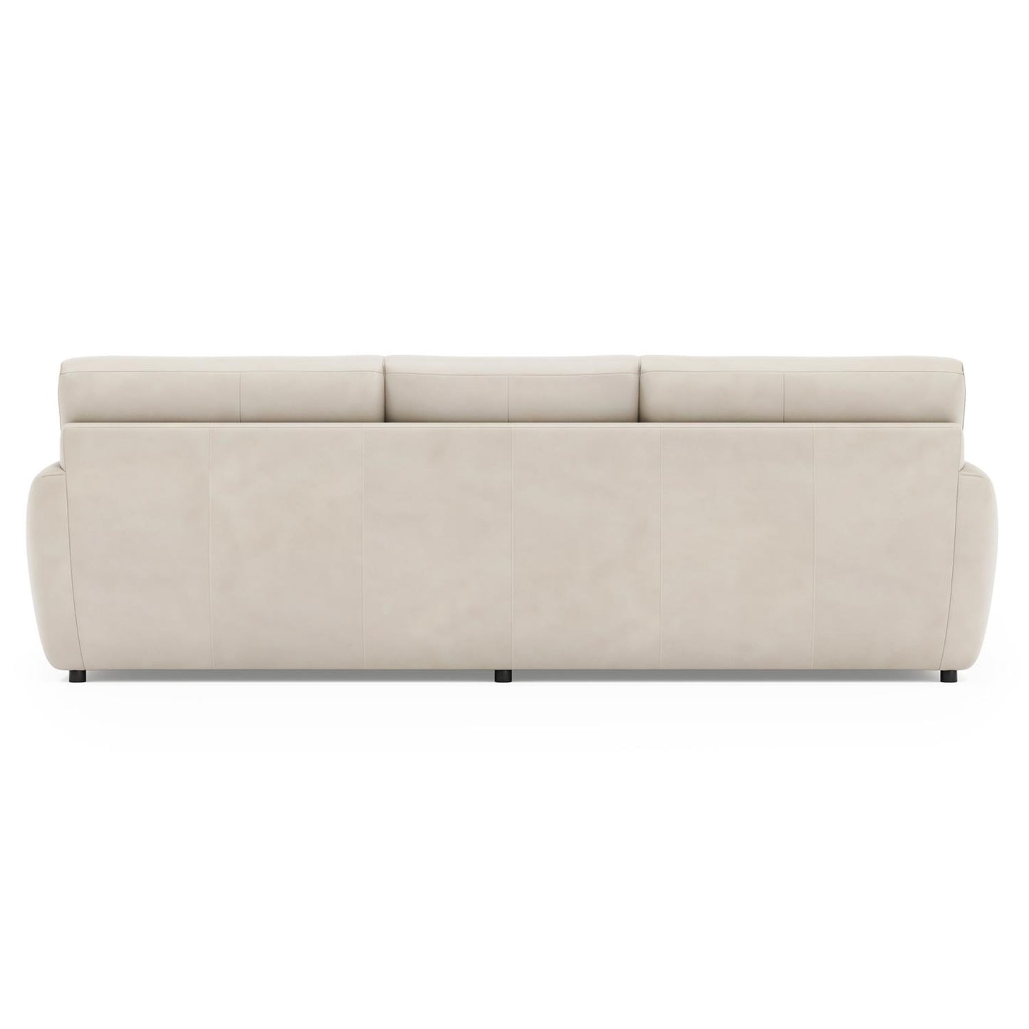 Bernhardt Cameron Leather Sofa Without Pillows — 1907LY