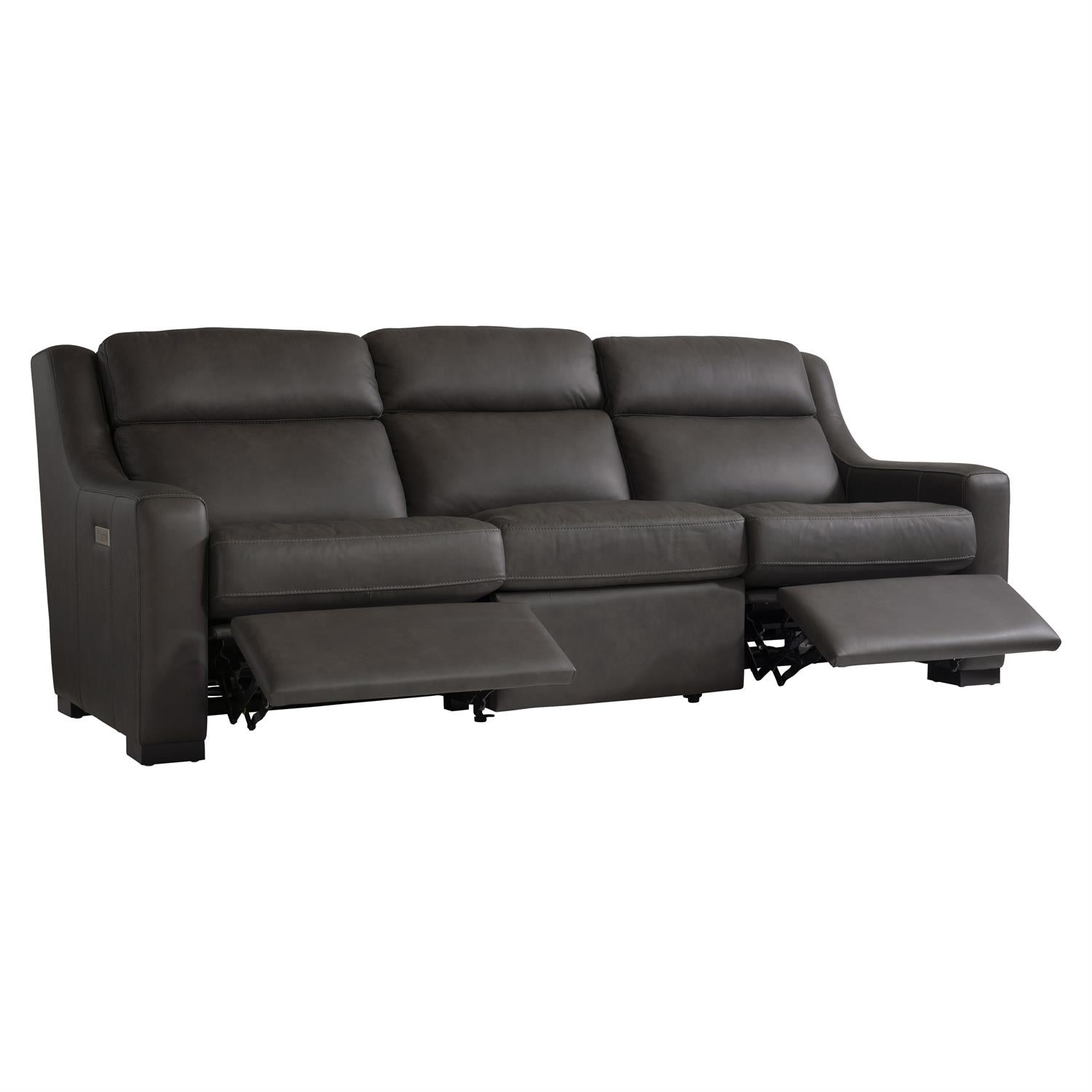 Bernhardt Germain Leather Power Motion Sofa — 2027RHO