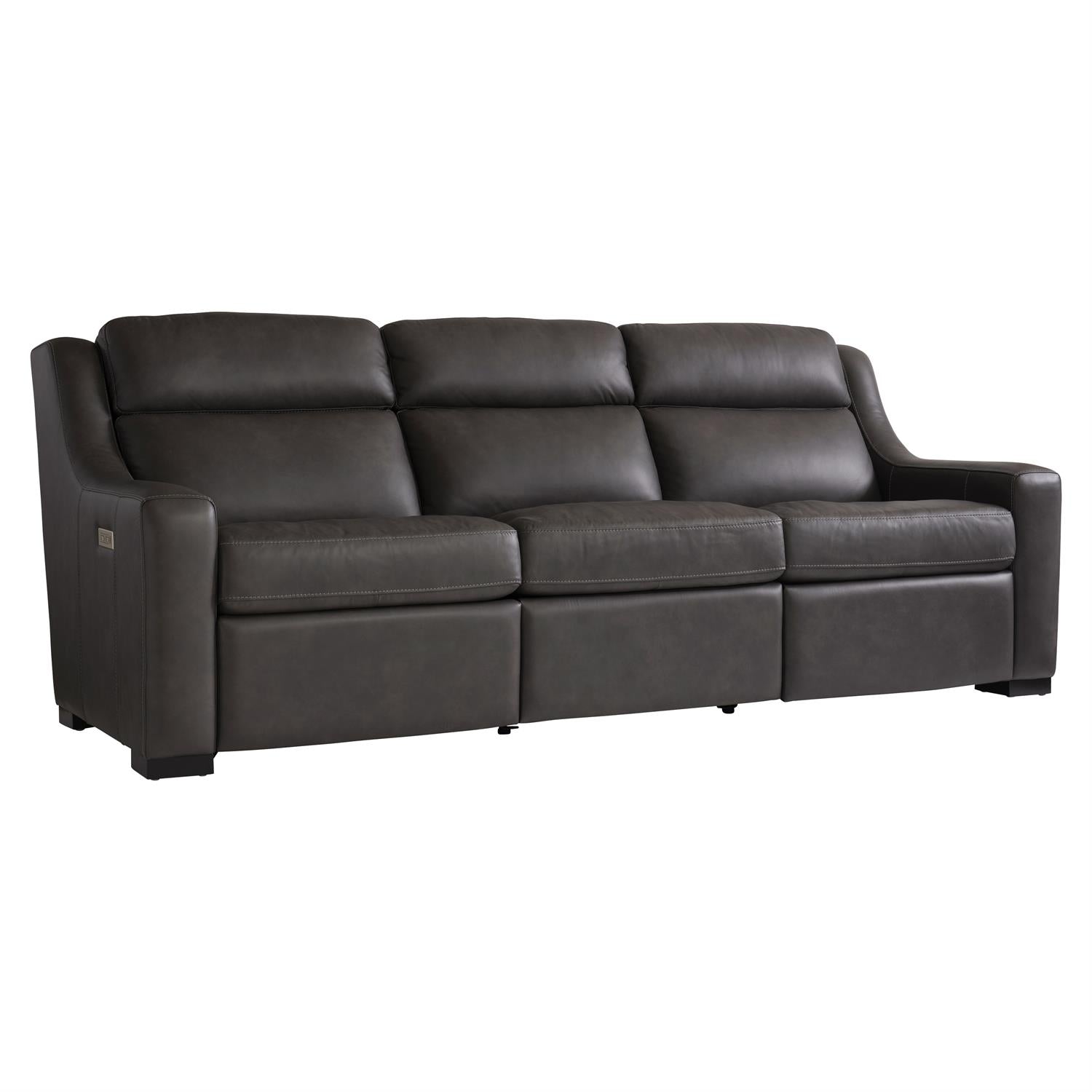 Bernhardt Germain Leather Power Motion Sofa — 2027RHO