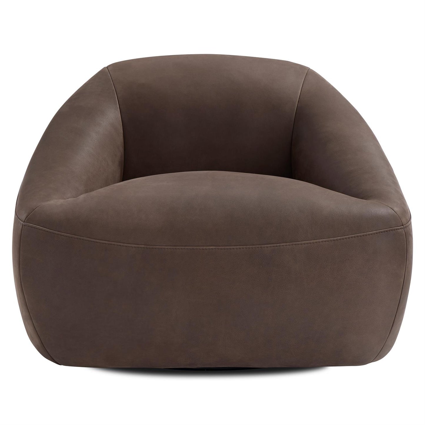 Bernhardt Quincy Leather Swivel Chair — 203SLCO
