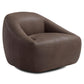 Bernhardt Quincy Leather Swivel Chair — 203SLCO