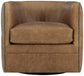 Bernhardt Palazzo Leather Swivel Chair — 212SLCO
