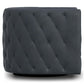 Bernhardt Palazzo Leather Swivel Chair Without Nails — 212SLX