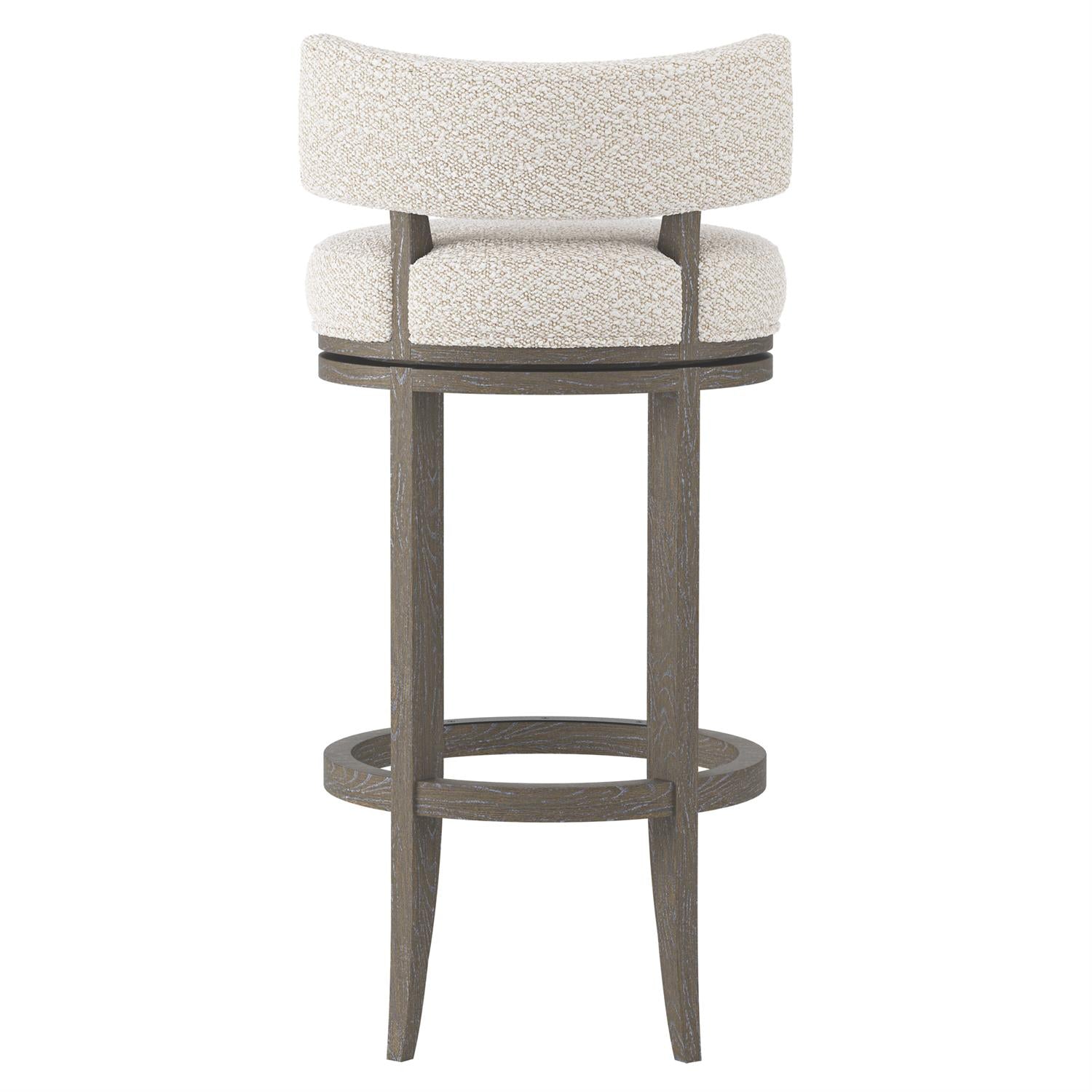 Bernhardt Hirsch Fabric Bar Stool — 301582N
