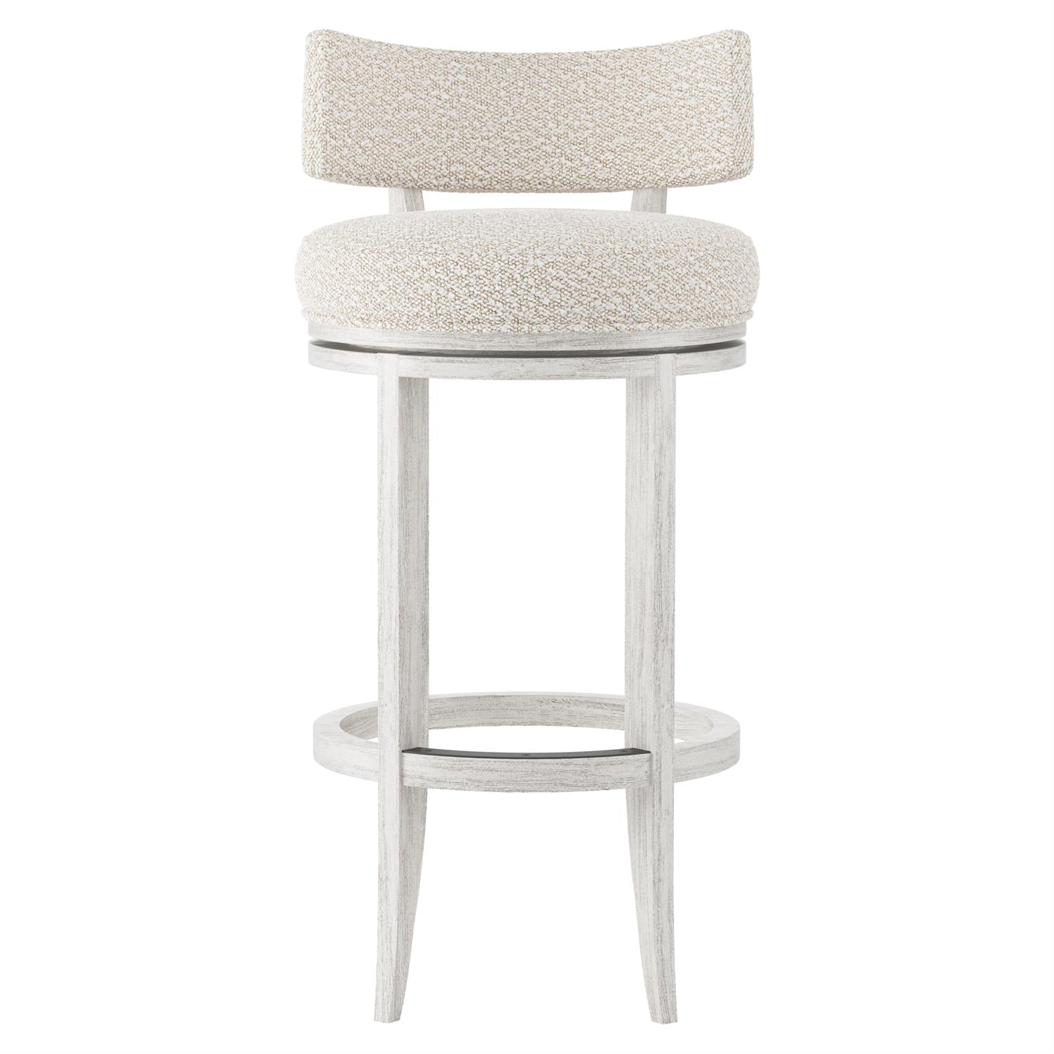 Bernhardt Hirsch Fabric Bar Stool — 301582W