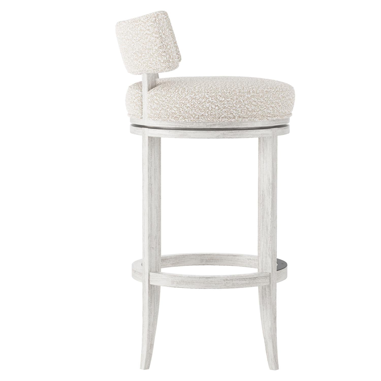 Bernhardt Hirsch Fabric Bar Stool — 301582W