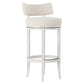 Bernhardt Hirsch Fabric Bar Stool — 301582W
