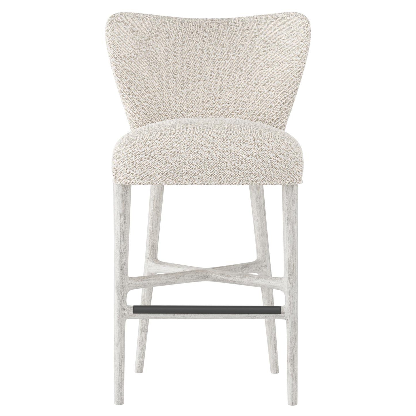 Bernhardt Kemp Fabric Bar Stool — 305586W