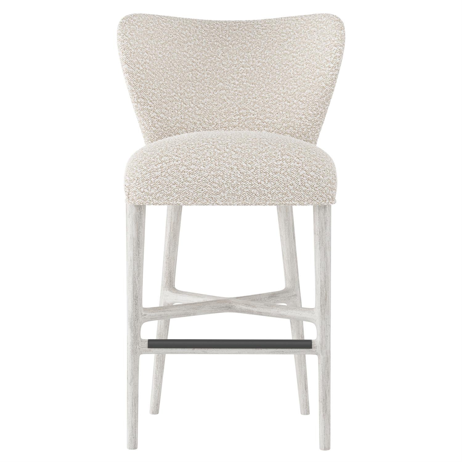 Bernhardt Kemp Fabric Bar Stool — 305586W