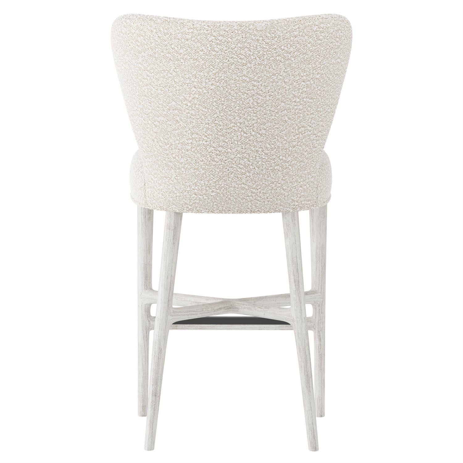 Bernhardt Kemp Fabric Bar Stool — 305586W