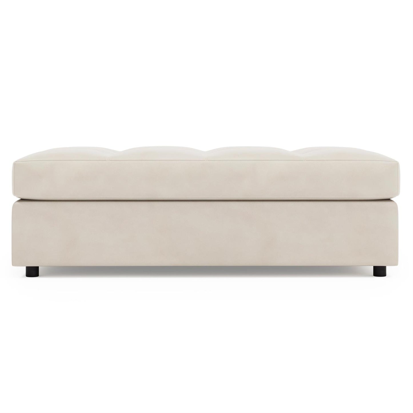 Bernhardt Nest Leather Ottoman — 3300L
