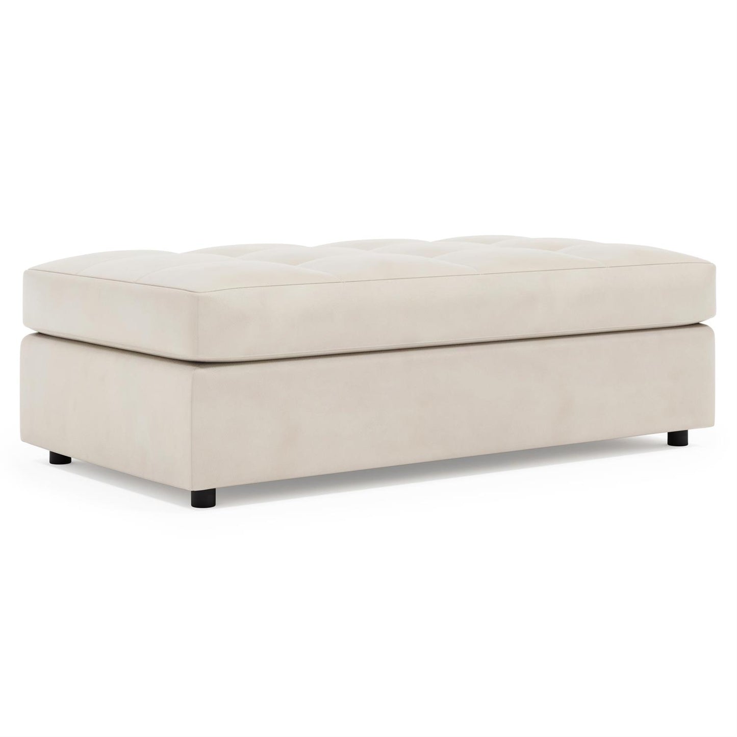 Bernhardt Nest Leather Ottoman — 3300L