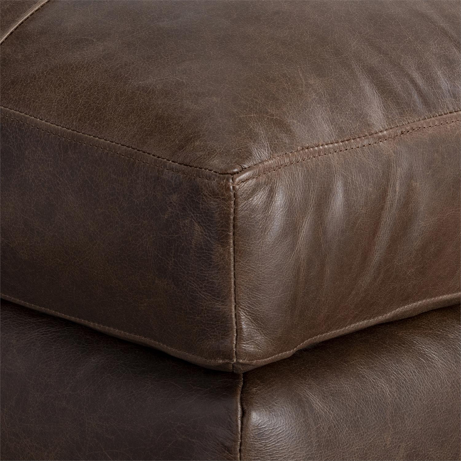 Bernhardt Nest Leather Ottoman — 3300LO