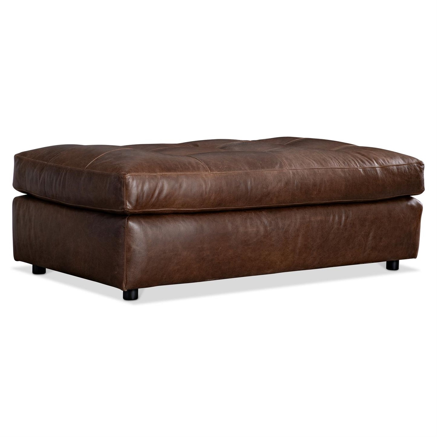 Bernhardt Nest Leather Ottoman — 3300LO