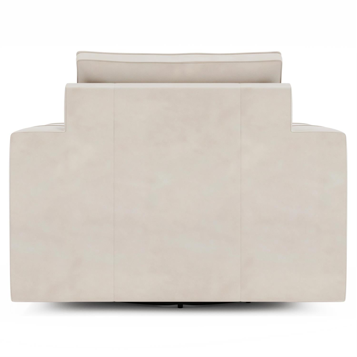 Bernhardt Nest Leather Swivel Chair — 3322SL