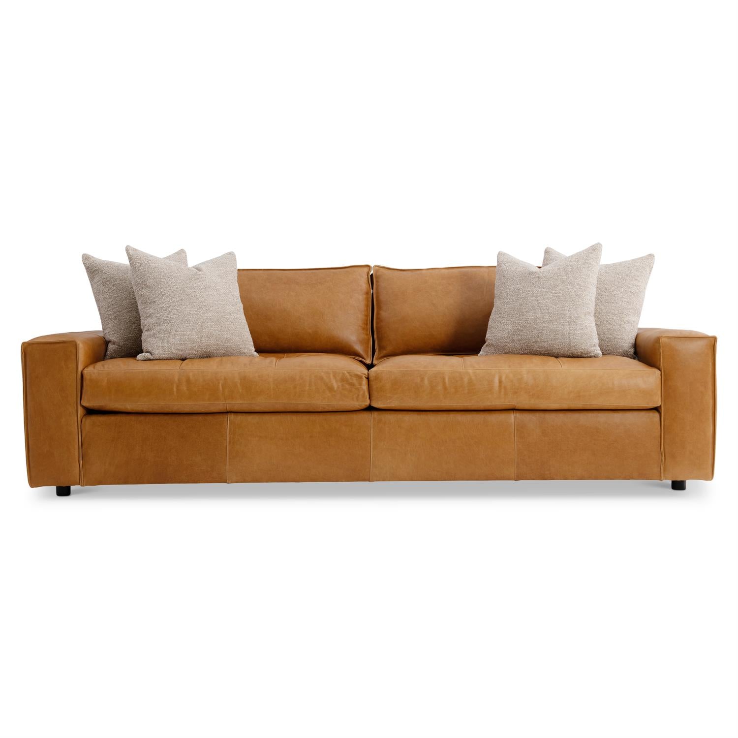 Bernhardt Nest Leather Sofa — 3327LO