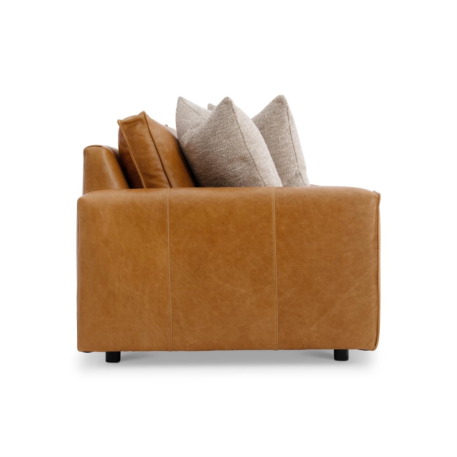 Bernhardt Nest Leather Sofa — 3327LO