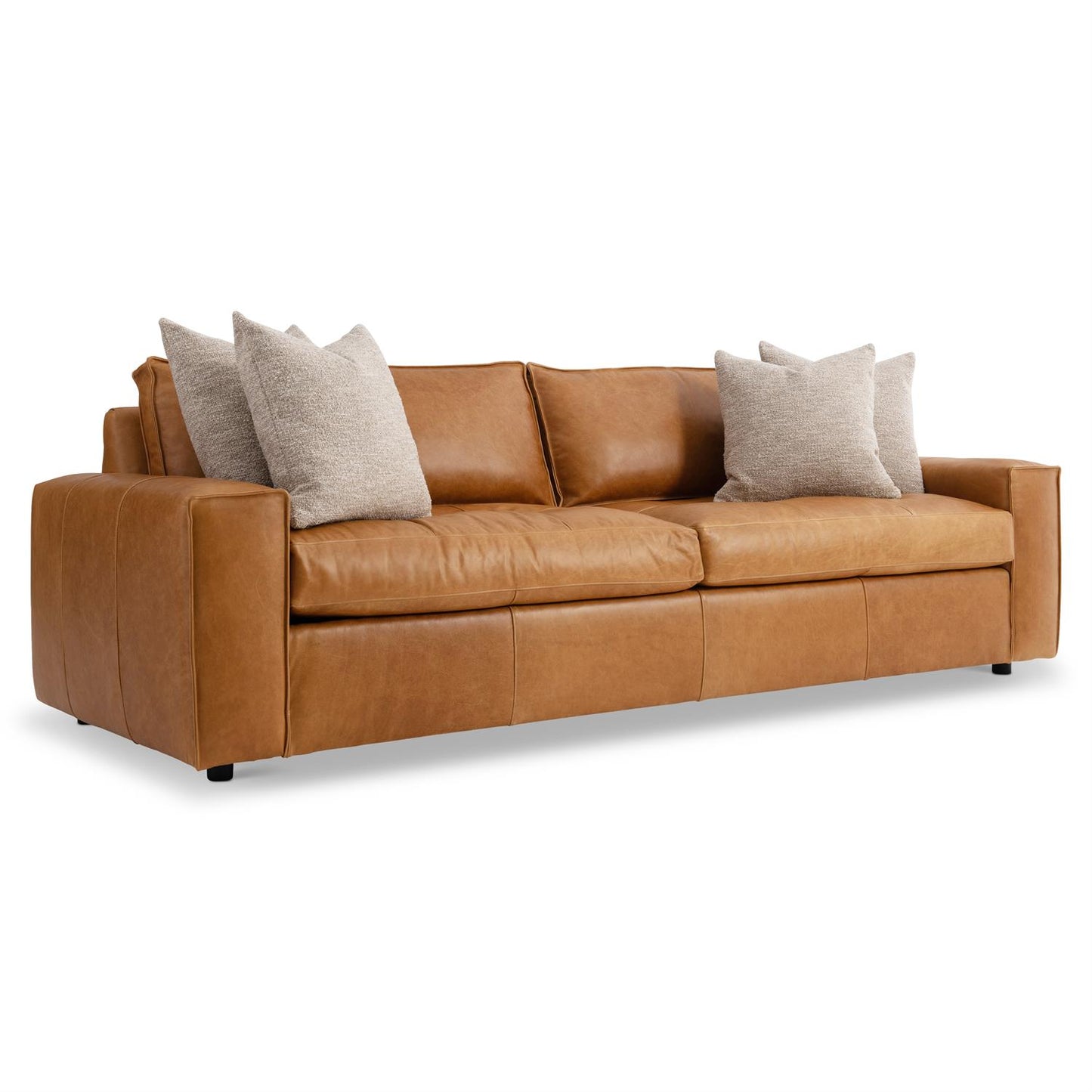 Bernhardt Nest Leather Sofa — 3327LO