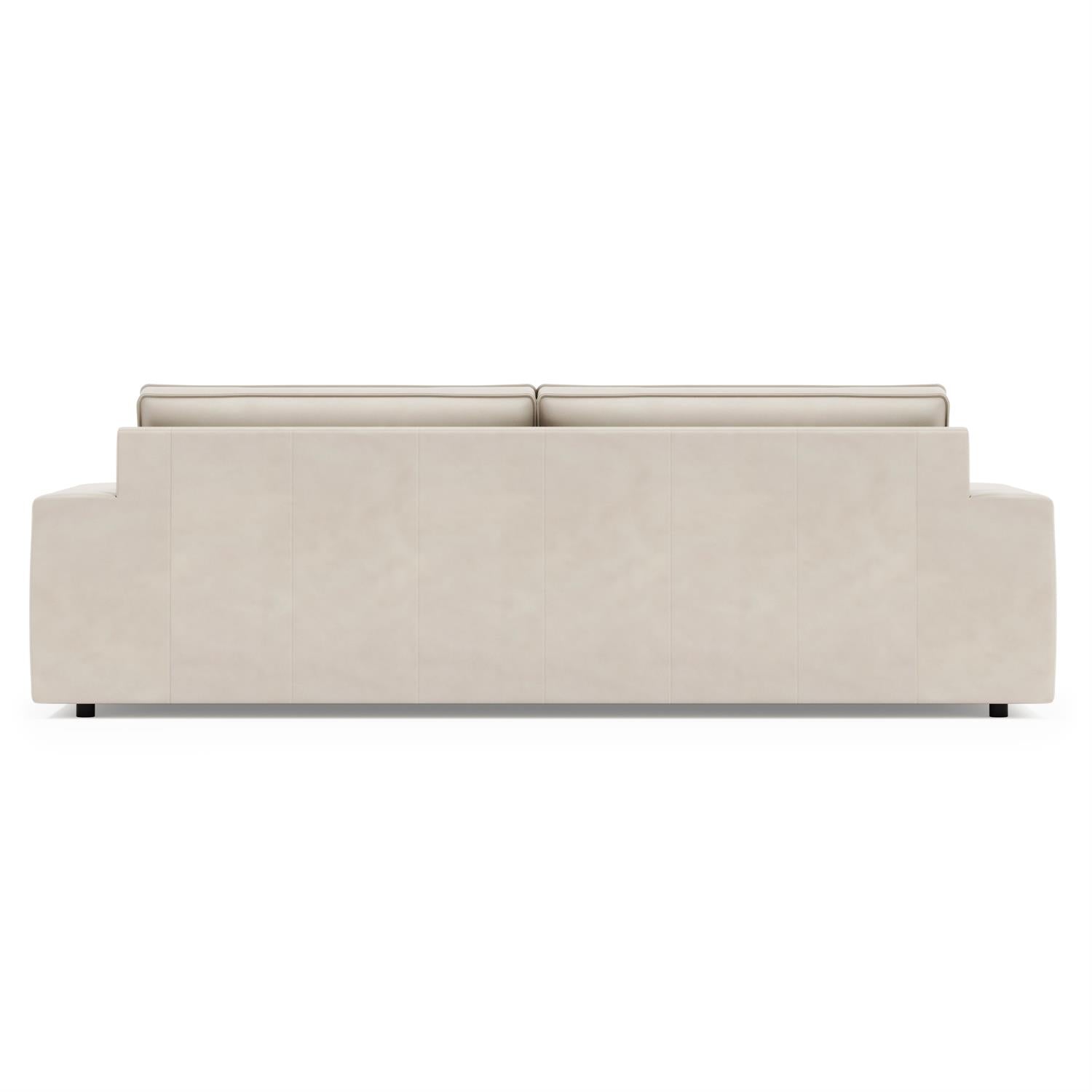 Bernhardt Nest Leather Sofa Without Pillows — 3327LY