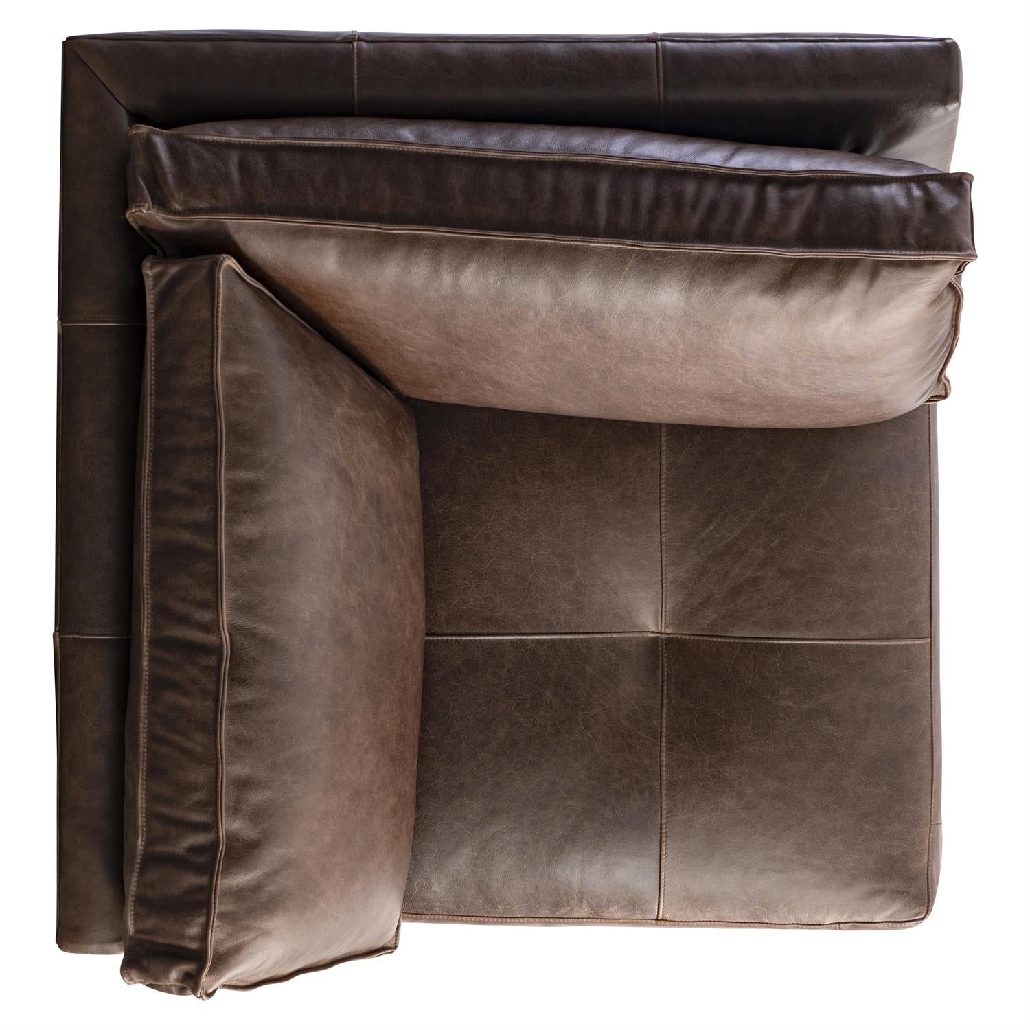 Bernhardt Nest Leather Corner Chair — 3332LO