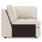 Bernhardt Nest Leather Corner Chair Without Pillows — 3332LY