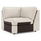Bernhardt Nest Leather Corner Chair Without Pillows — 3332LY
