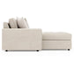 Bernhardt Nest Leather Left Arm Chaise — 3338L