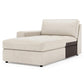 Bernhardt Nest Leather Left Arm Chaise — 3338L