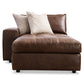 Bernhardt Nest Leather Left Arm Chaise — 3338LO