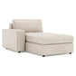 Bernhardt Nest Leather Left Arm Chaise Without Pillows — 3338LY