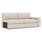Bernhardt Nest Leather Right Arm Loveseat Without Pillows — 3341LY
