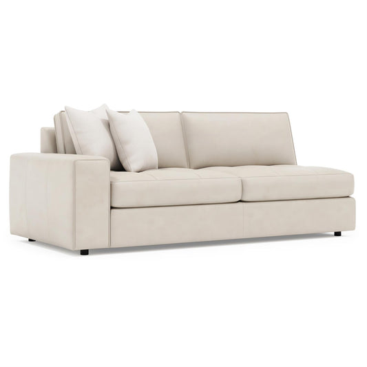 Bernhardt Nest Leather Left Arm Loveseat — 3342L