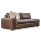 Bernhardt Nest Leather Left Arm Loveseat — 3342LO