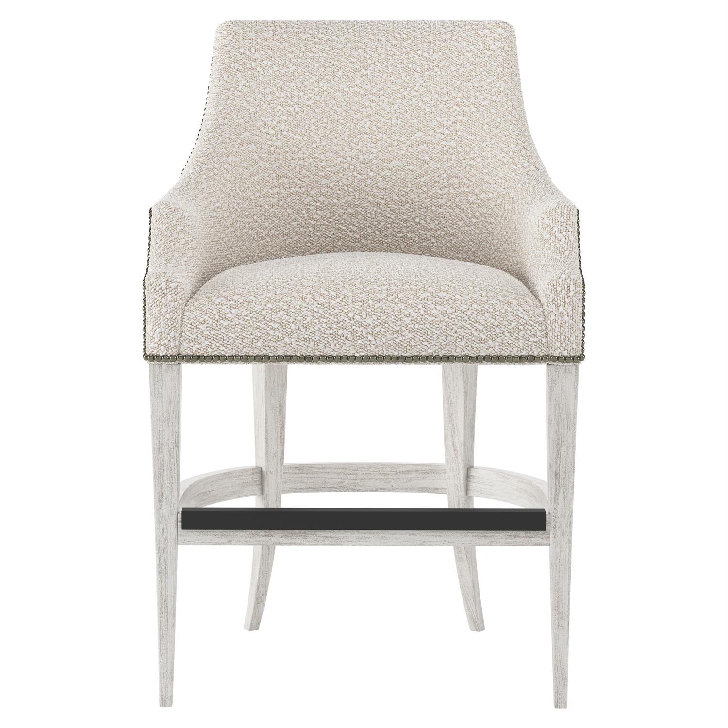 Bernhardt Keeley Fabric Counter Stool — 348587W