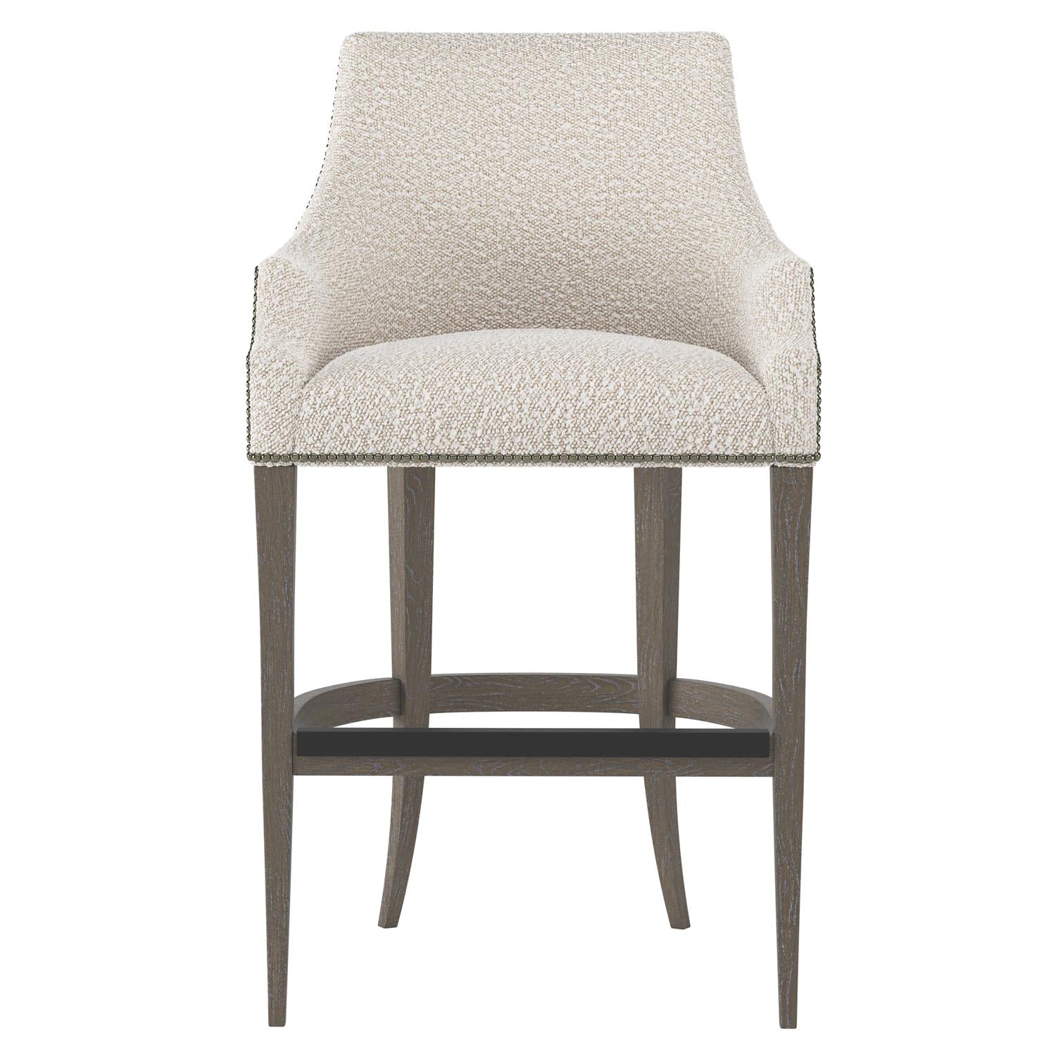 Bernhardt Keeley Fabric Bar Stool — 348588N