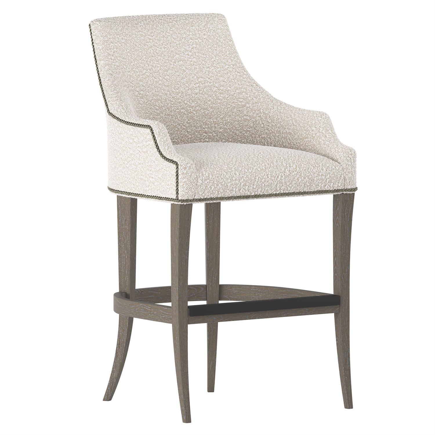 Bernhardt Keeley Fabric Bar Stool — 348588N