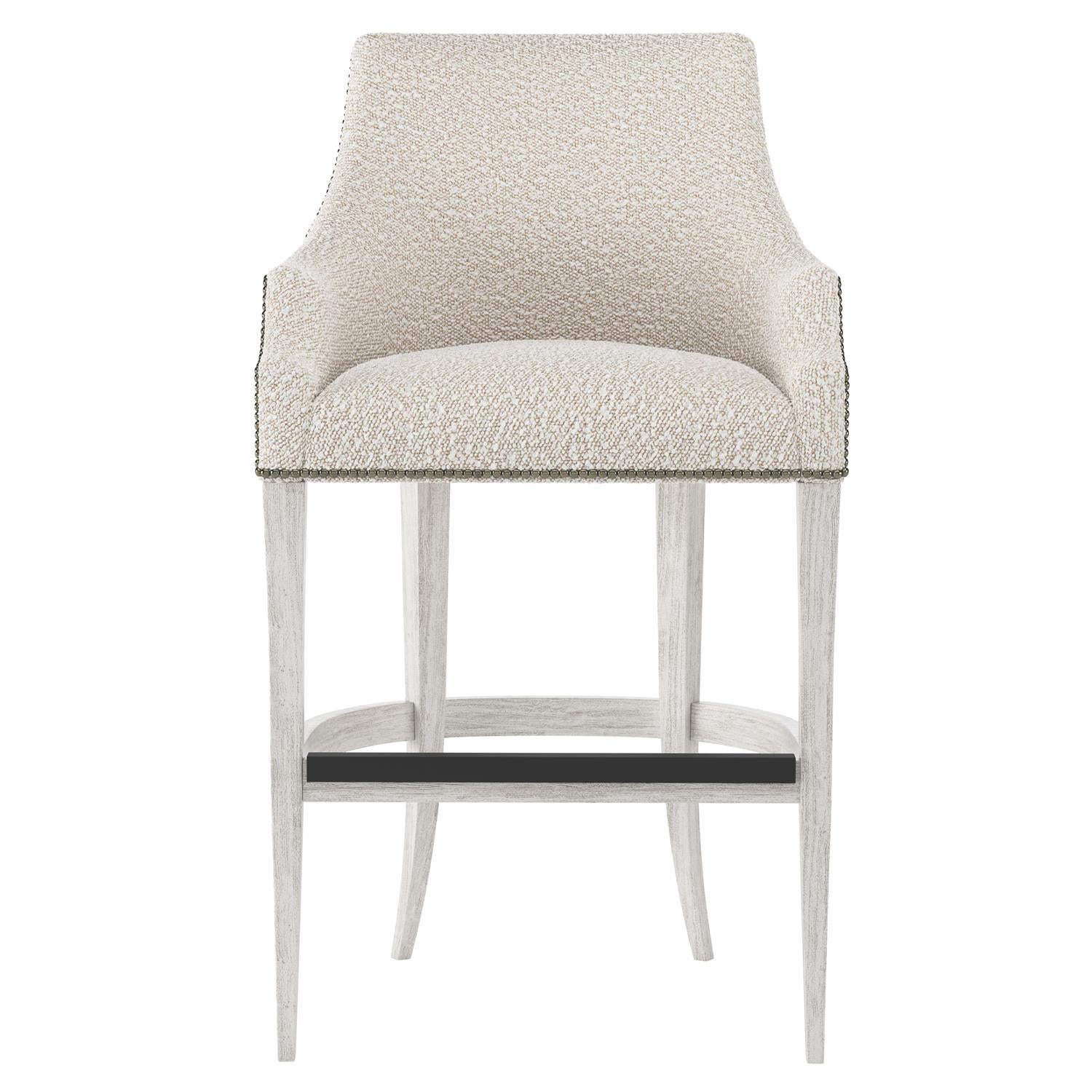 Bernhardt Keeley Fabric Bar Stool — 348588W