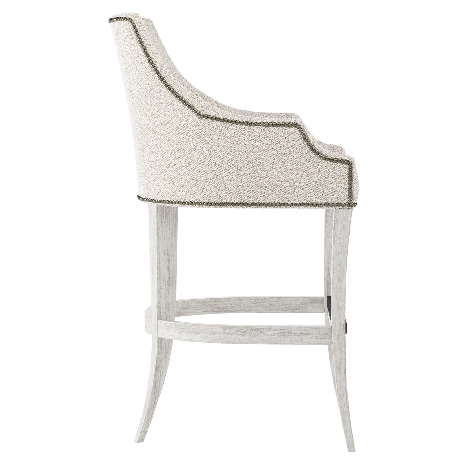 Bernhardt Keeley Fabric Bar Stool — 348588W