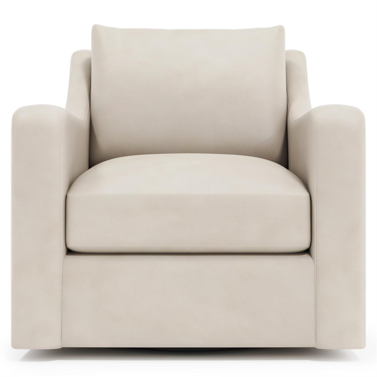 Bernhardt Ventura Leather Swivel Chair — 3502SL