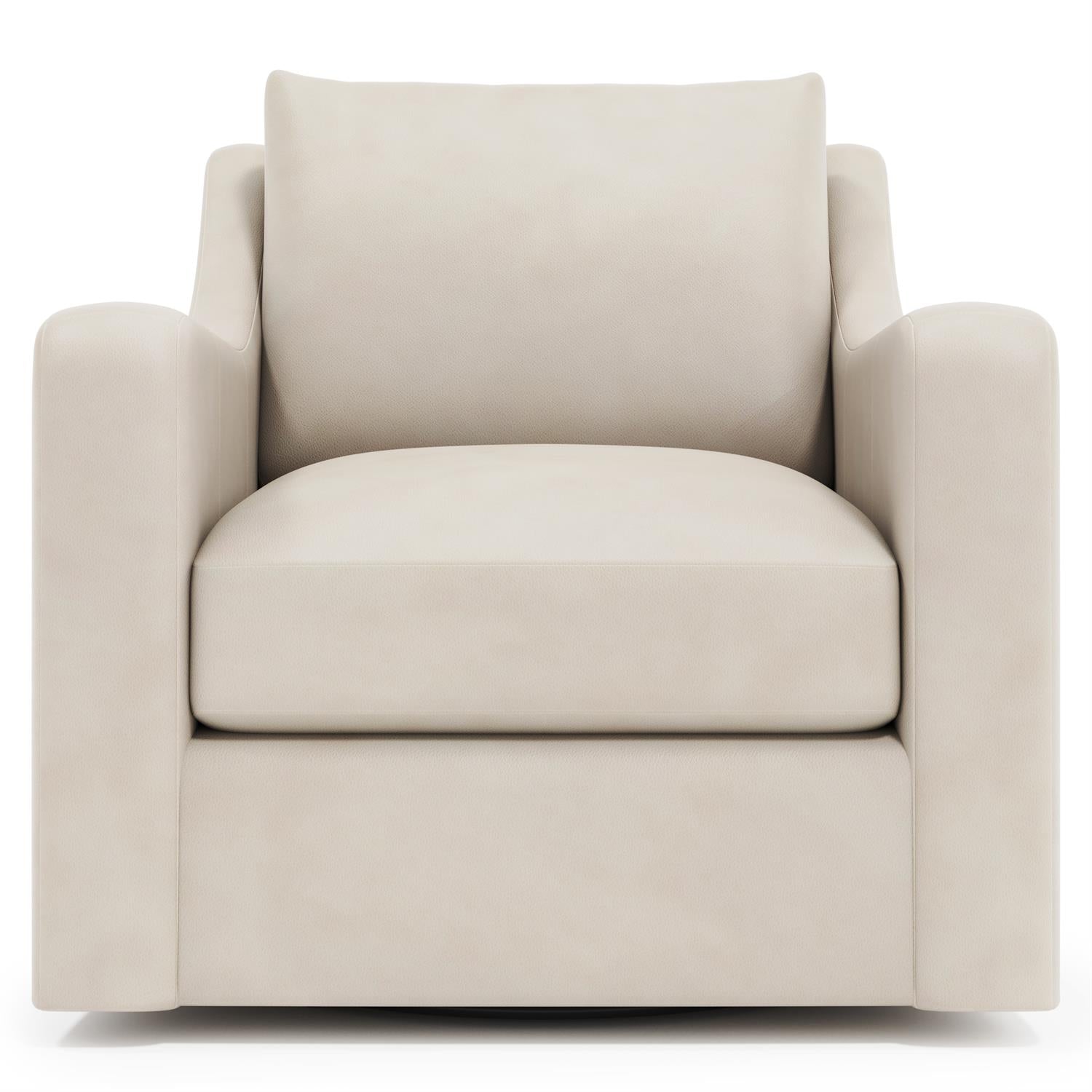 Bernhardt Ventura Leather Swivel Chair — 3502SL