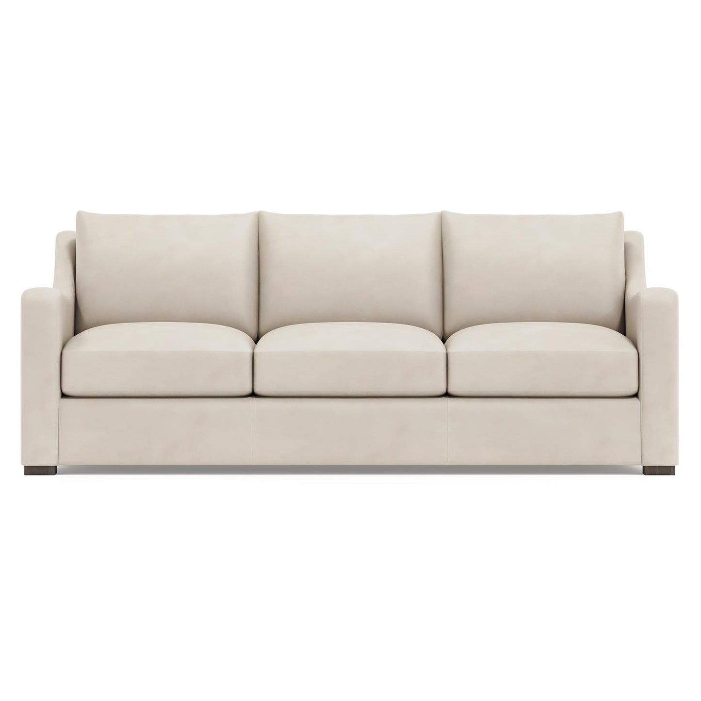 Bernhardt Ventura Leather Sofa Without Pillows — 3516LY