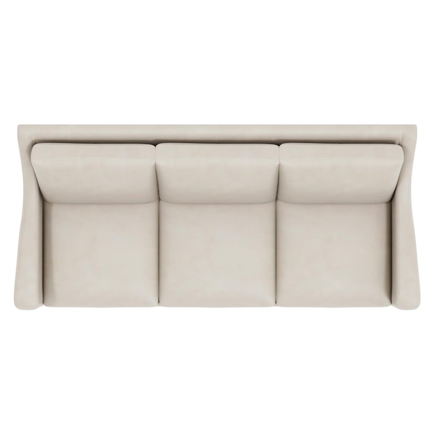 Bernhardt Ventura Leather Sofa Without Pillows — 3516LY