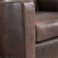 Bernhardt Ventura Leather Swivel Chair — 352SLO