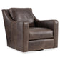 Bernhardt Ventura Leather Swivel Chair — 352SLO