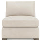 Bernhardt Ventura Leather Armless Chair — 3530L