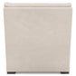 Bernhardt Ventura Leather Armless Chair — 3530L
