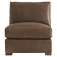 Bernhardt Ventura Leather Armless Chair — 3530LO