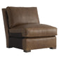 Bernhardt Ventura Leather Armless Chair — 3530LO
