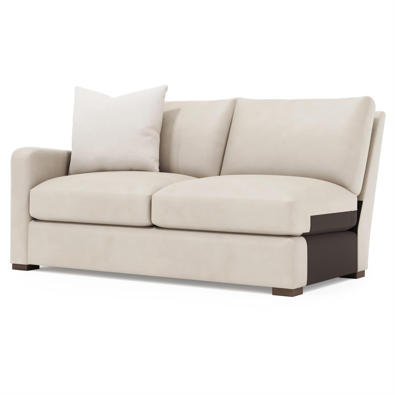 Bernhardt Ventura Leather Left Arm Loveseat — 3542L